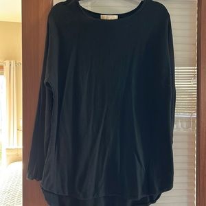 Michael Kors black tunic sweater